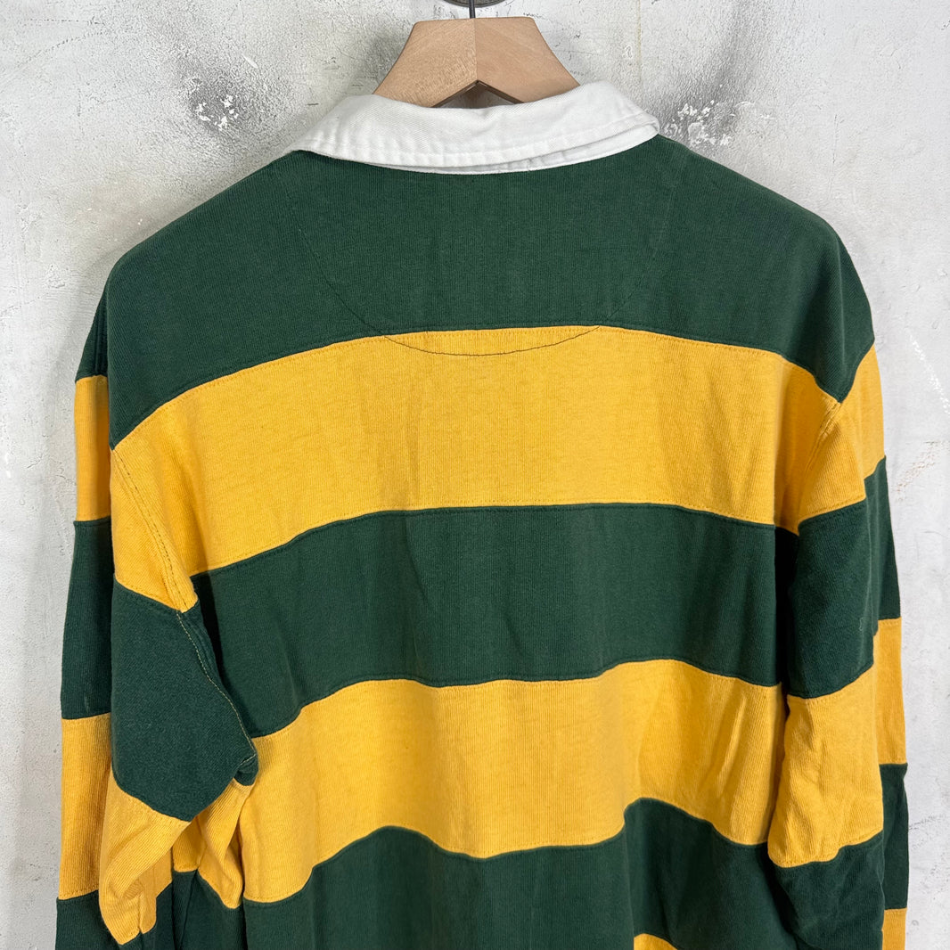 Ralph Lauren Green/Yellow Striped Rugby