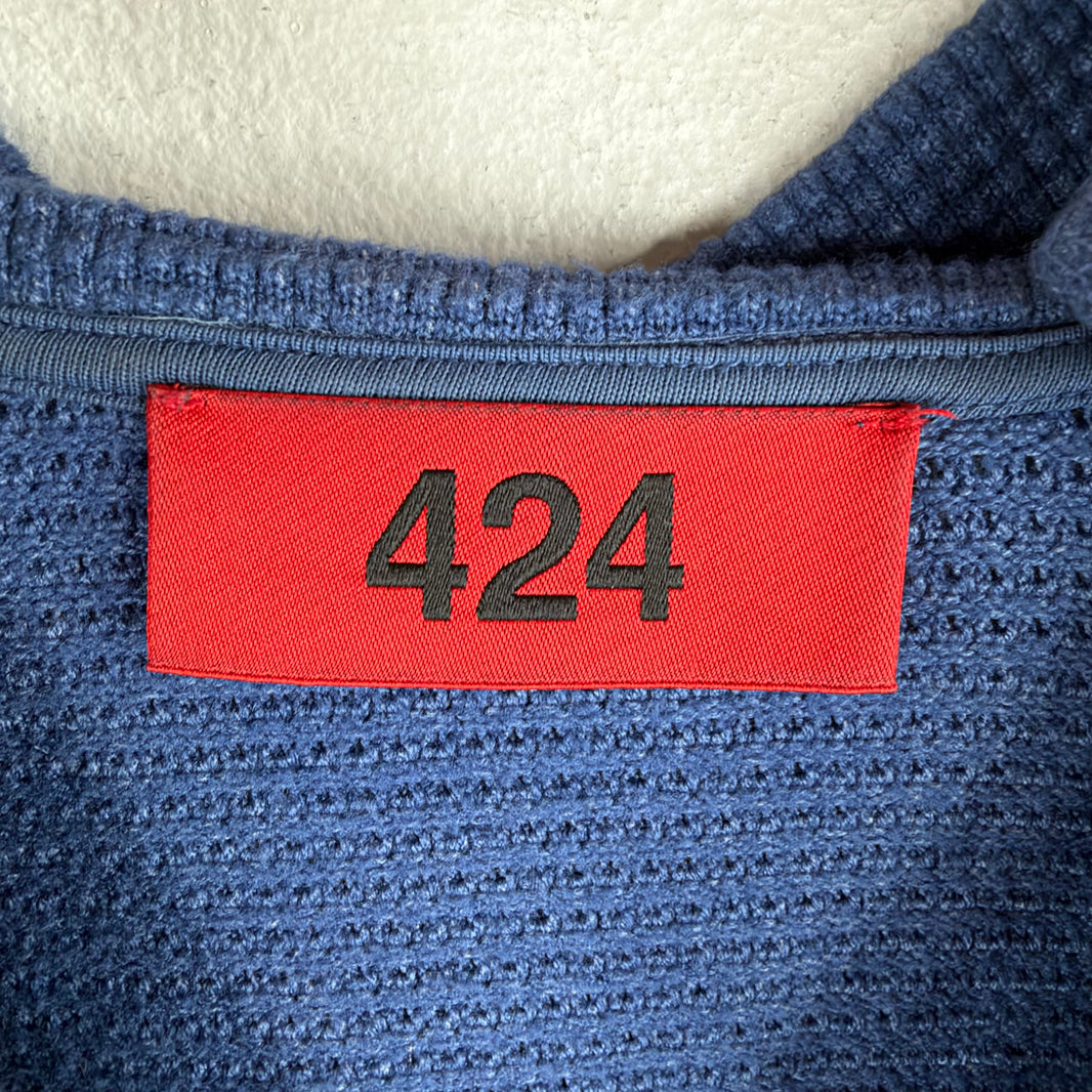 424 Blue Thermal Rugby