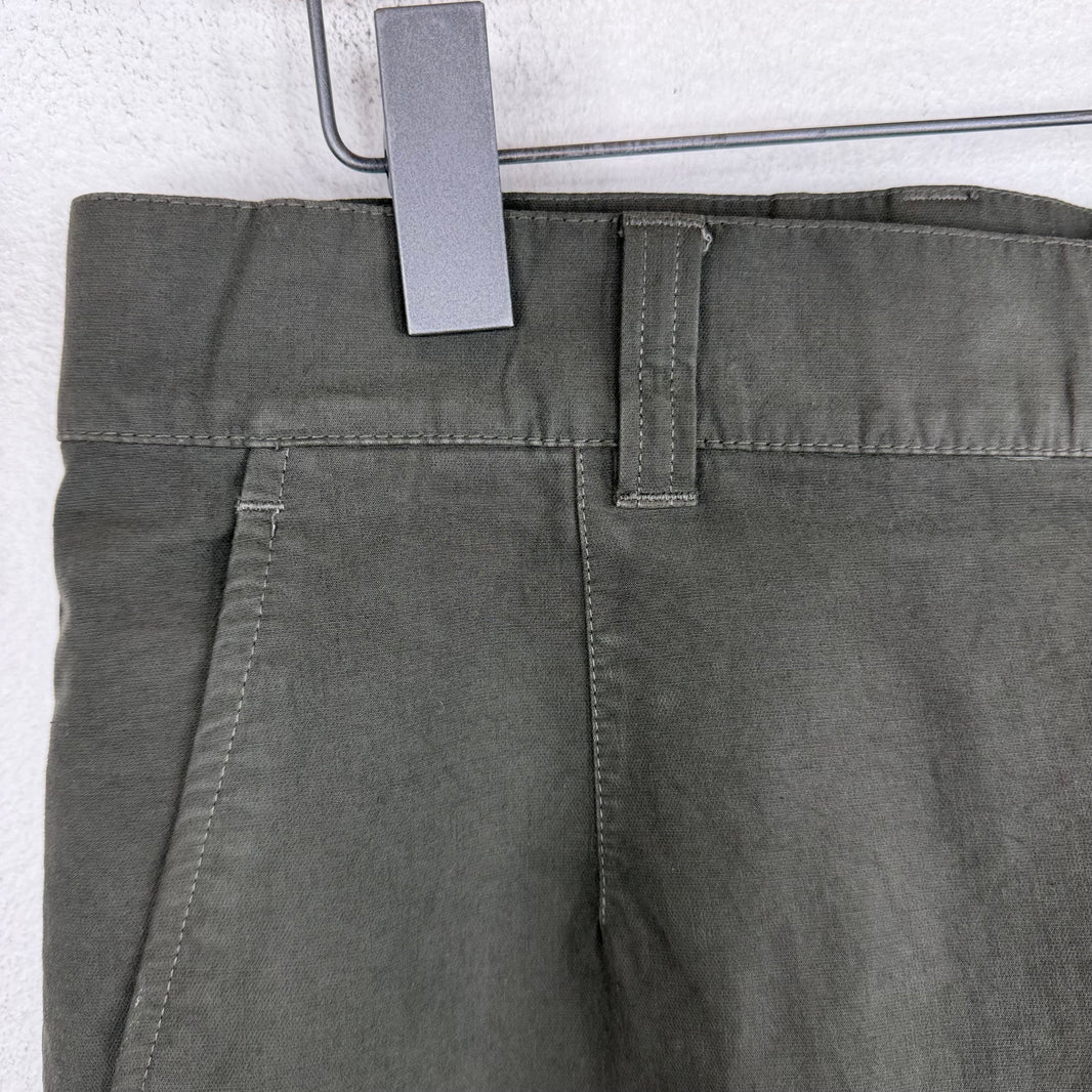 Dries Van Noten Baggy Olive Cargo Pants