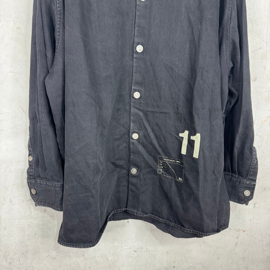 Raf Simons 11 Denim Oversized Overshirt