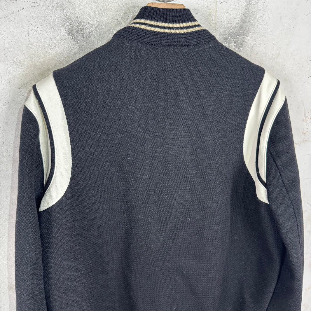 Saint Laurent Oreo Teddy Jacket