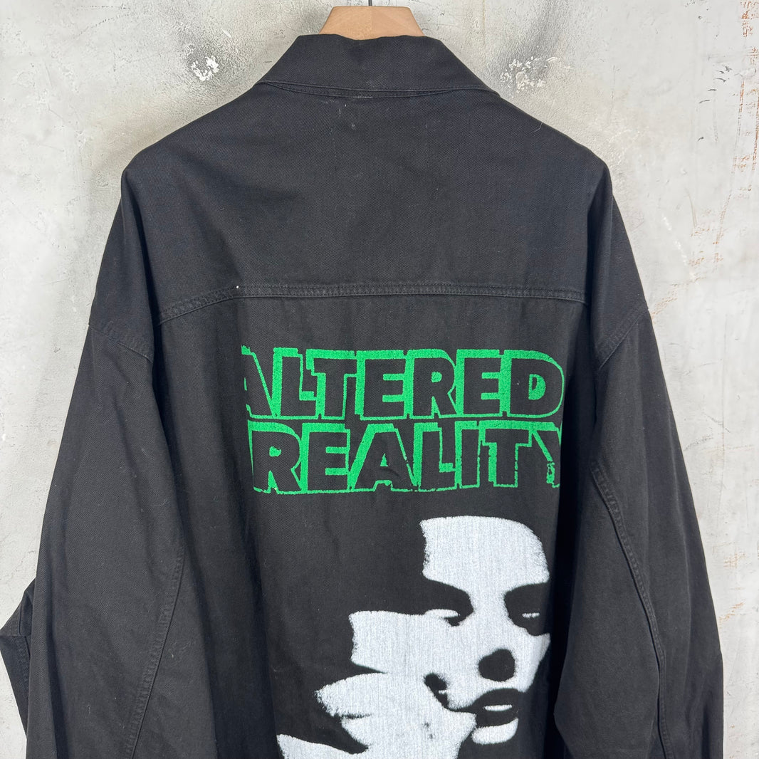 Raf Simons Altered Reality Oversized Trucker Jacket