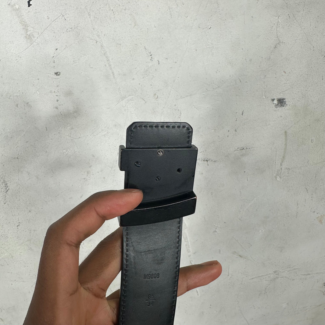 Louis Vuitton Black Damier Belt