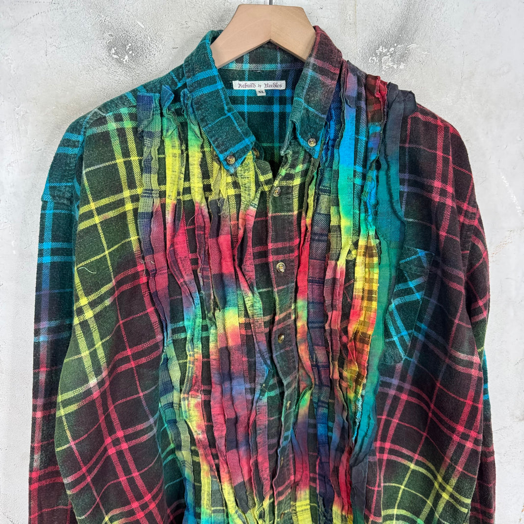 Needles Rainbow Dyed Rebuilt Flannel