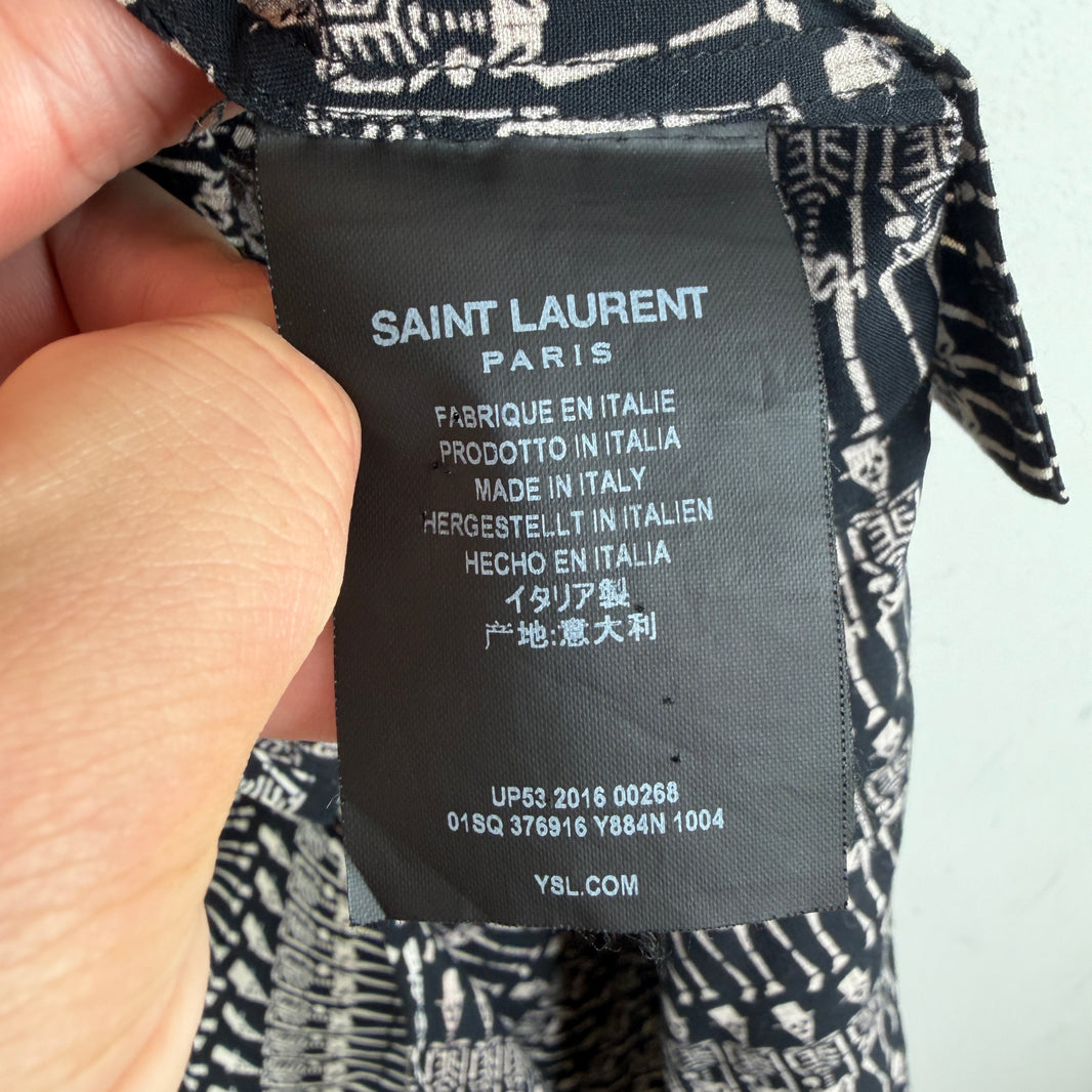 Saint Laurent Skeleton Shirt