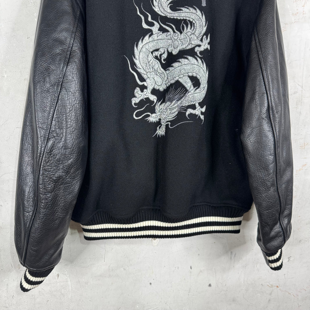 Stussy x Junya Dragon Varsity Jacket