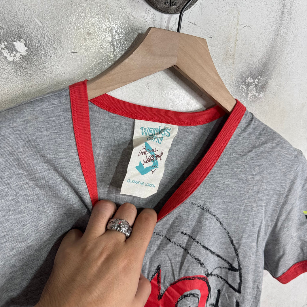 Vivienne Westwood Worlds End Ringer T-Shirt
