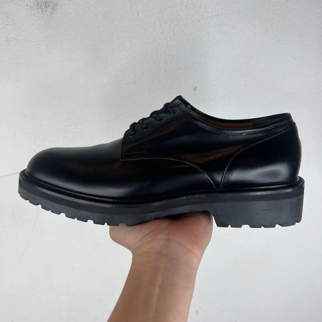 Dries Van Noten Black Leather Derby