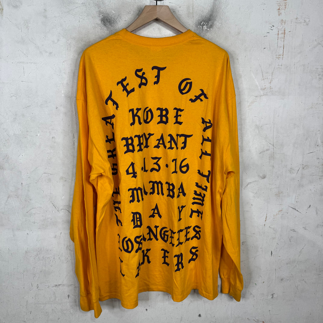TLOP Yellow Unreleased Kobe Longsleeve T-Shirt