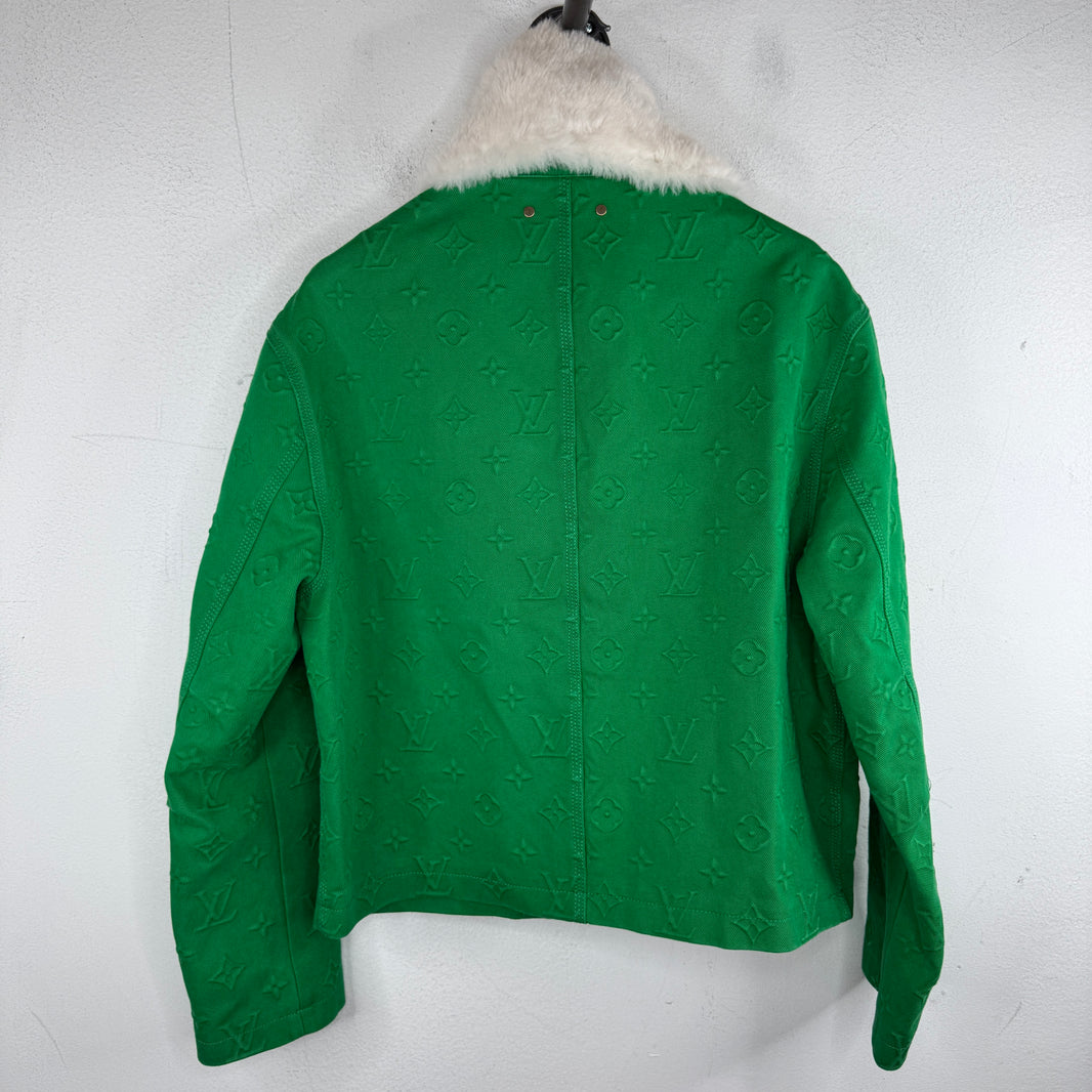 Louis Vuitton Green Monogram Work Jacket