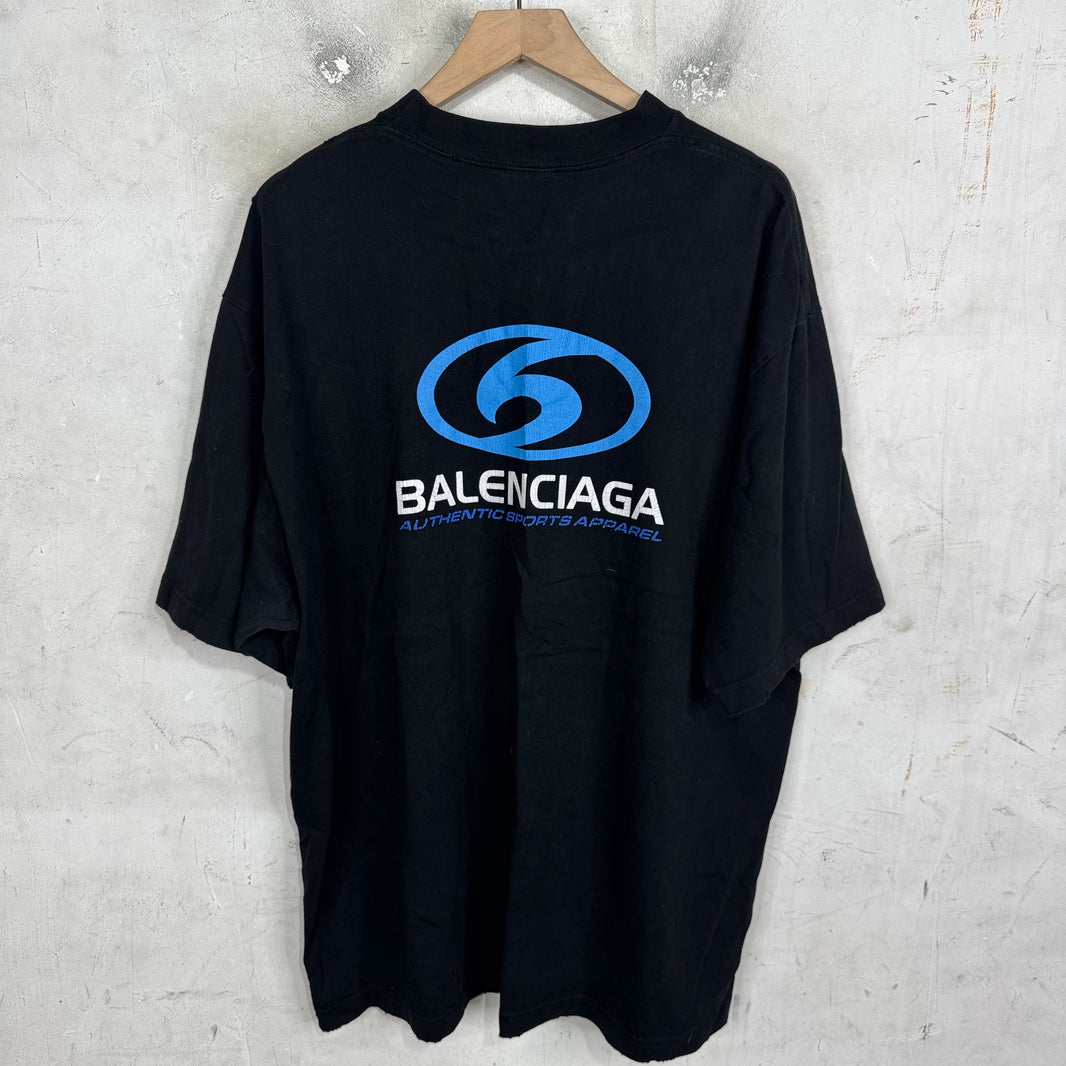 Balenciaga Surfer Logo T-Shirt
