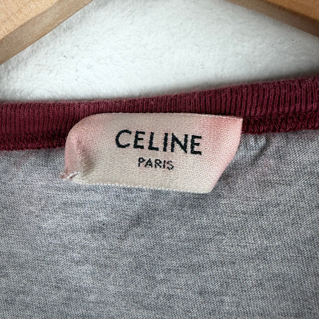 Celine Paris Ringer T-Shirt