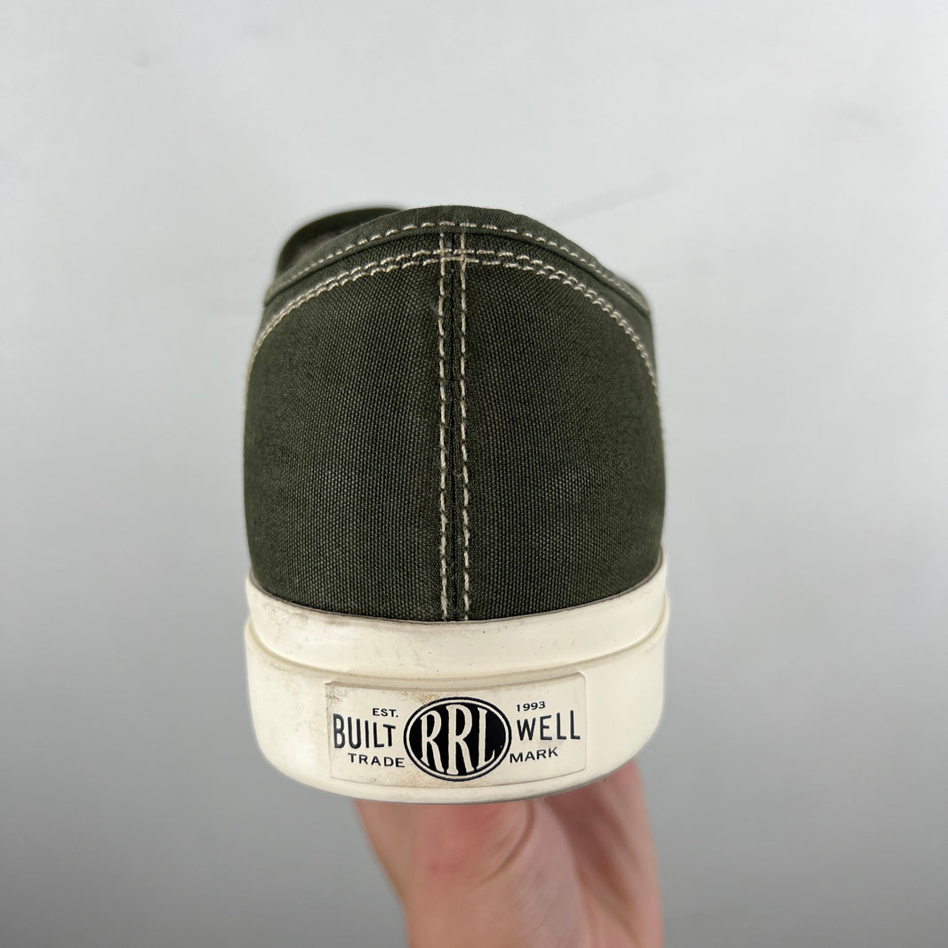 RRL Olive Norfolk Sneakers