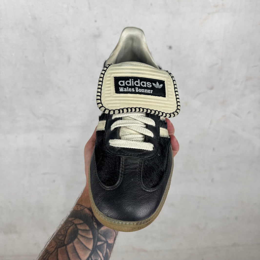 Adidas x Wales Bonner Black Ponyhair Sambas