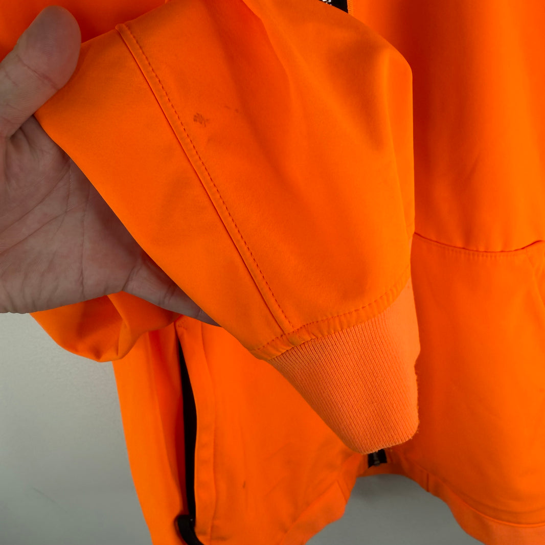 Stone Island Orange Hooded Track Jacket