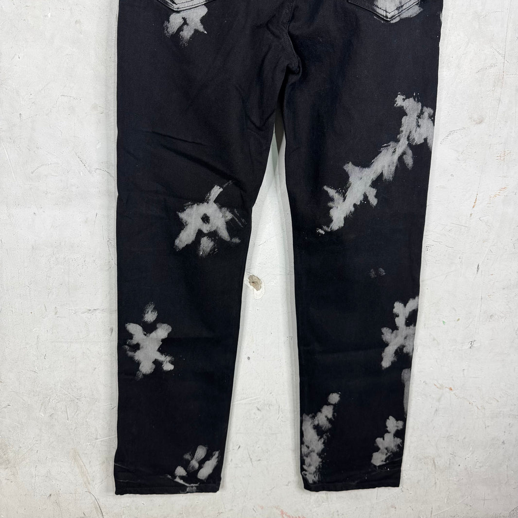 Alexander Digenova Black Bleached Jeans