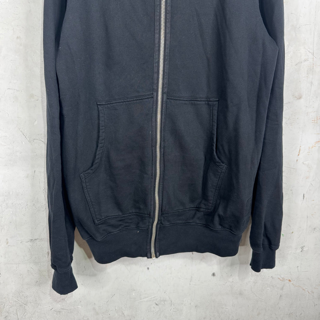 DRKSHDW Black Gimp Zip Hoodie