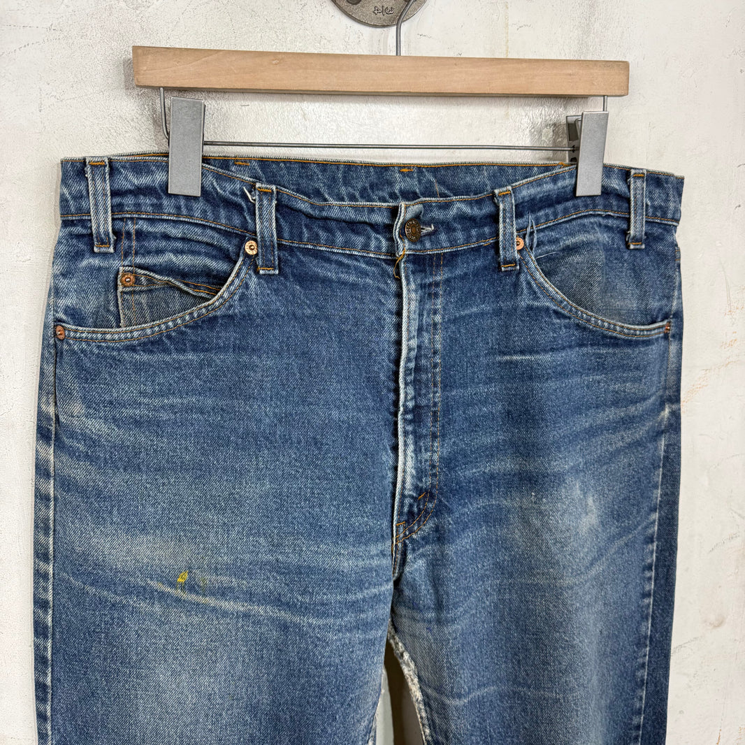 Levi's Straight Fit Orange Tab Jeans