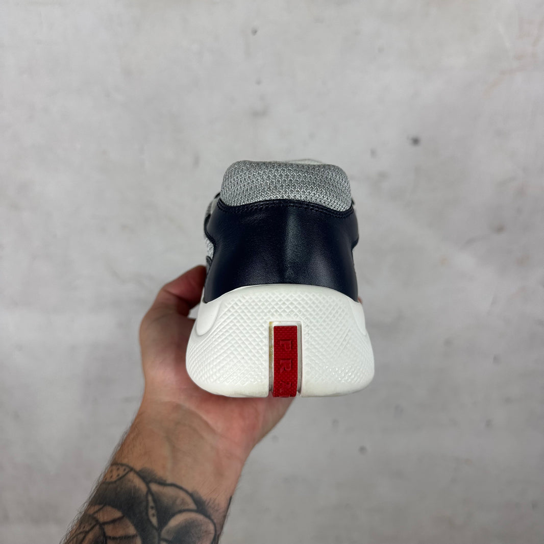 Prada Navy/Grey America Cups Low