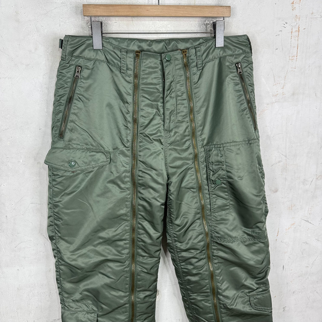 Supreme Olive Flight Pants
