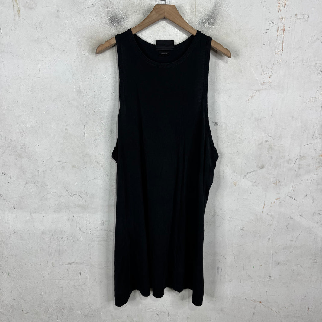 Balenciaga Distressed Long Sleeveless Shirt