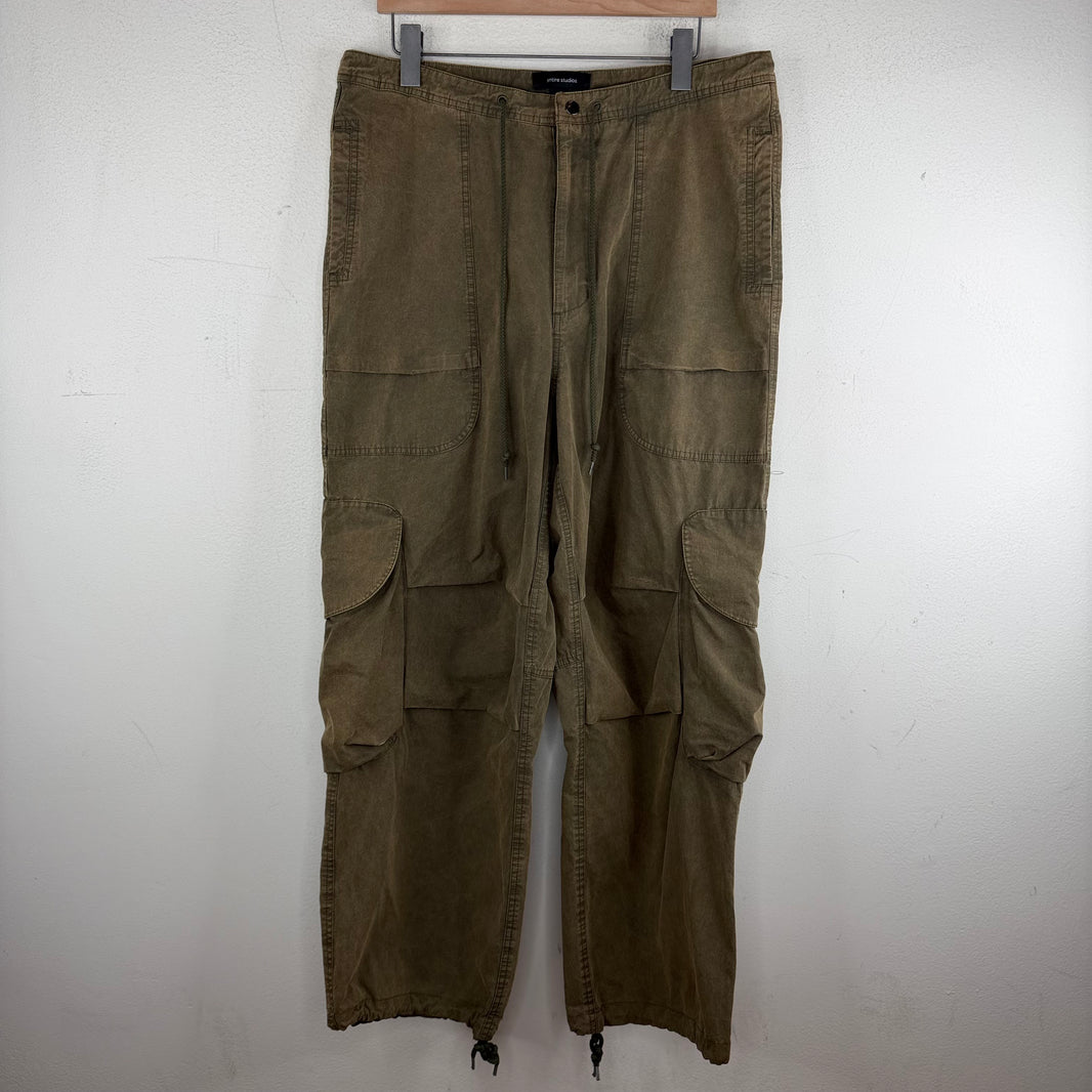 Entire Studios Green Baggy Cargo Pants