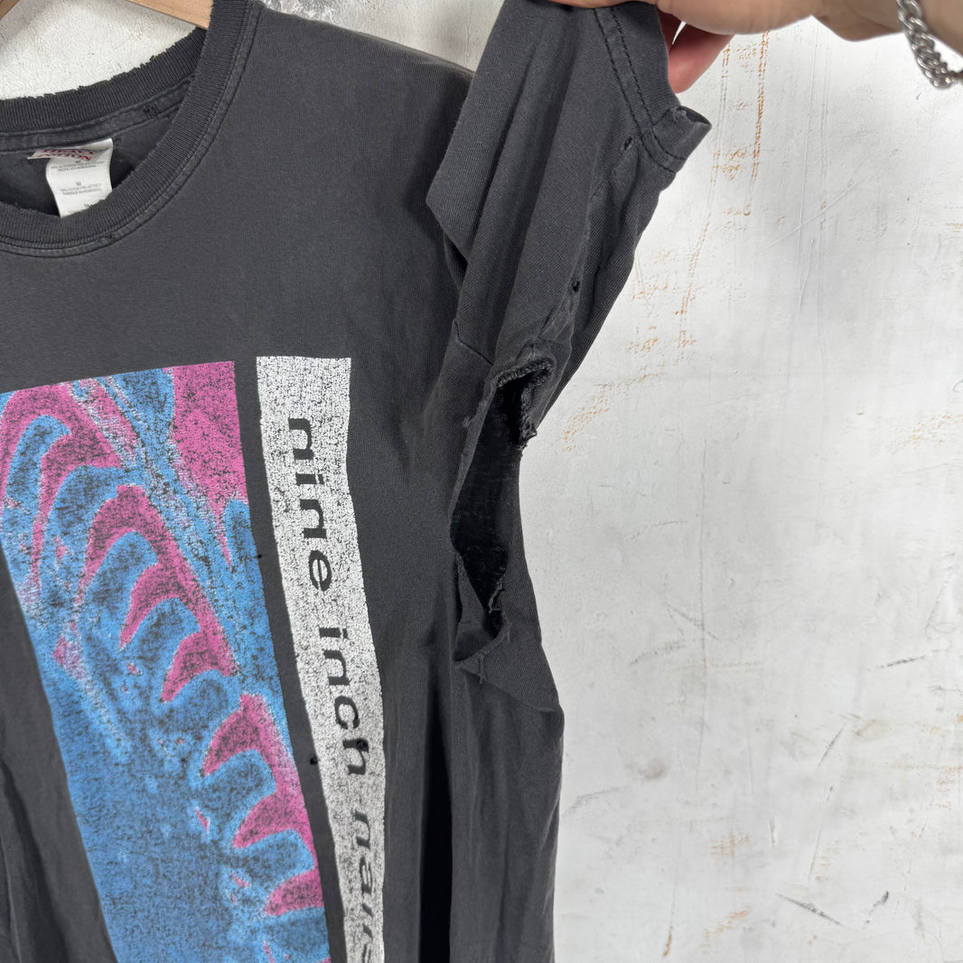 Vintage NIN Hate 1990 Reprint Smoked T-Shirt