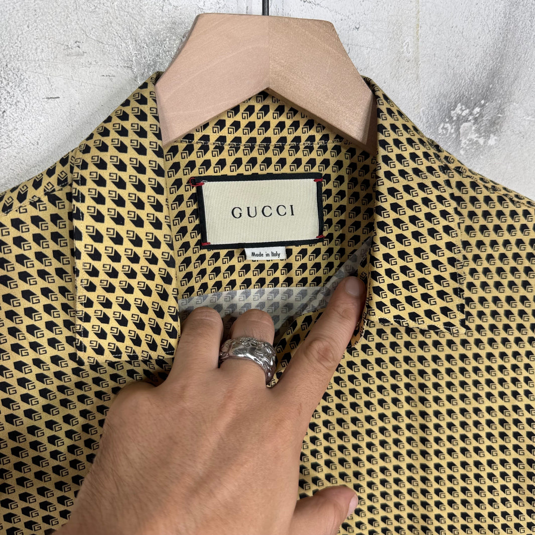 Gucci G Monogram L/S Buttoned Shirt