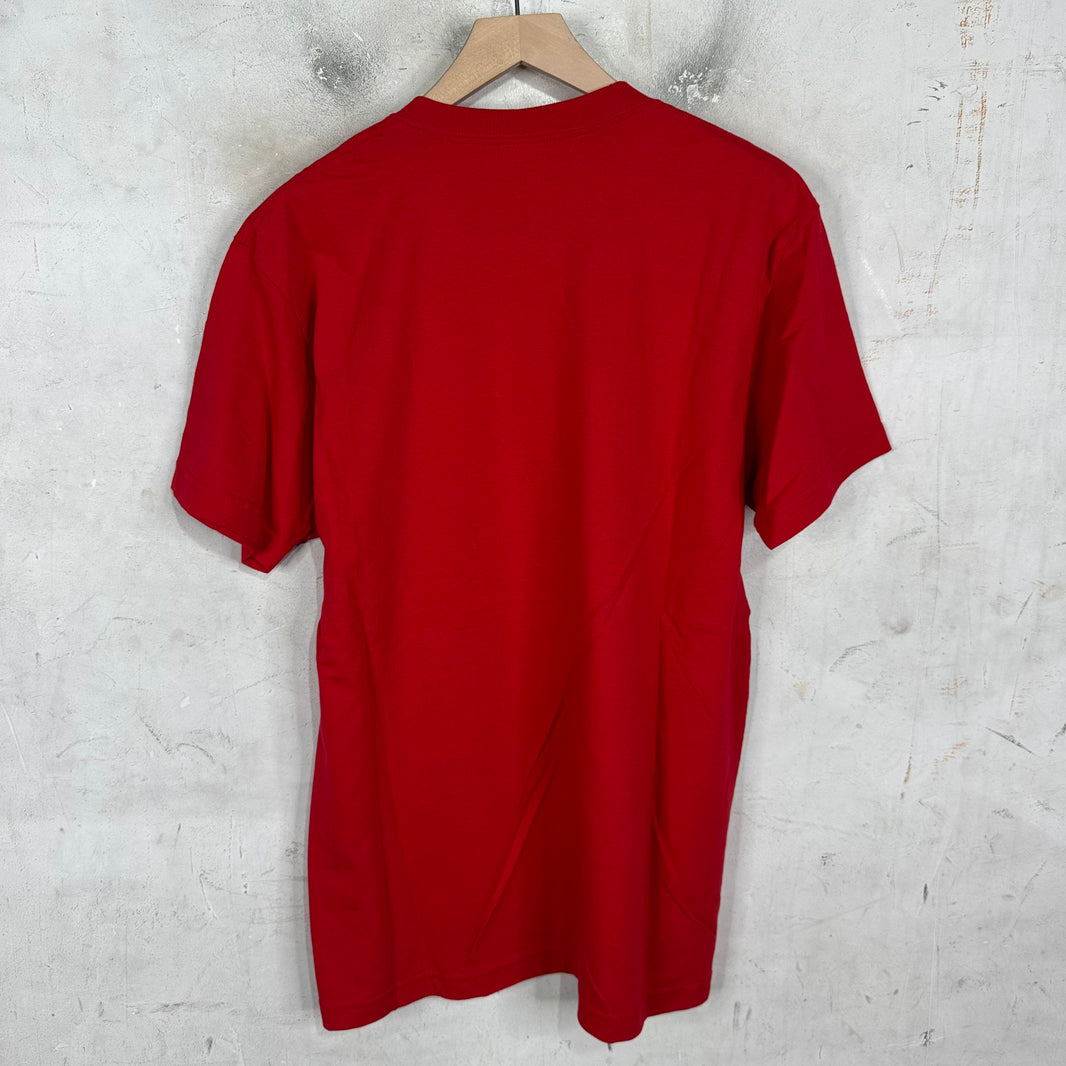 Supreme Red Morrisey Test Print Sample 4 T-Shirt