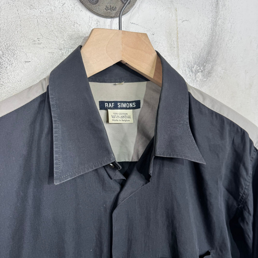 Raf Simons Two Toned Black Shirt