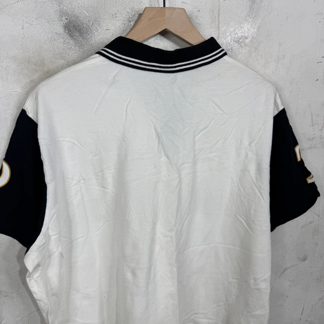 Ralph Lauren White BlackWatch Polo