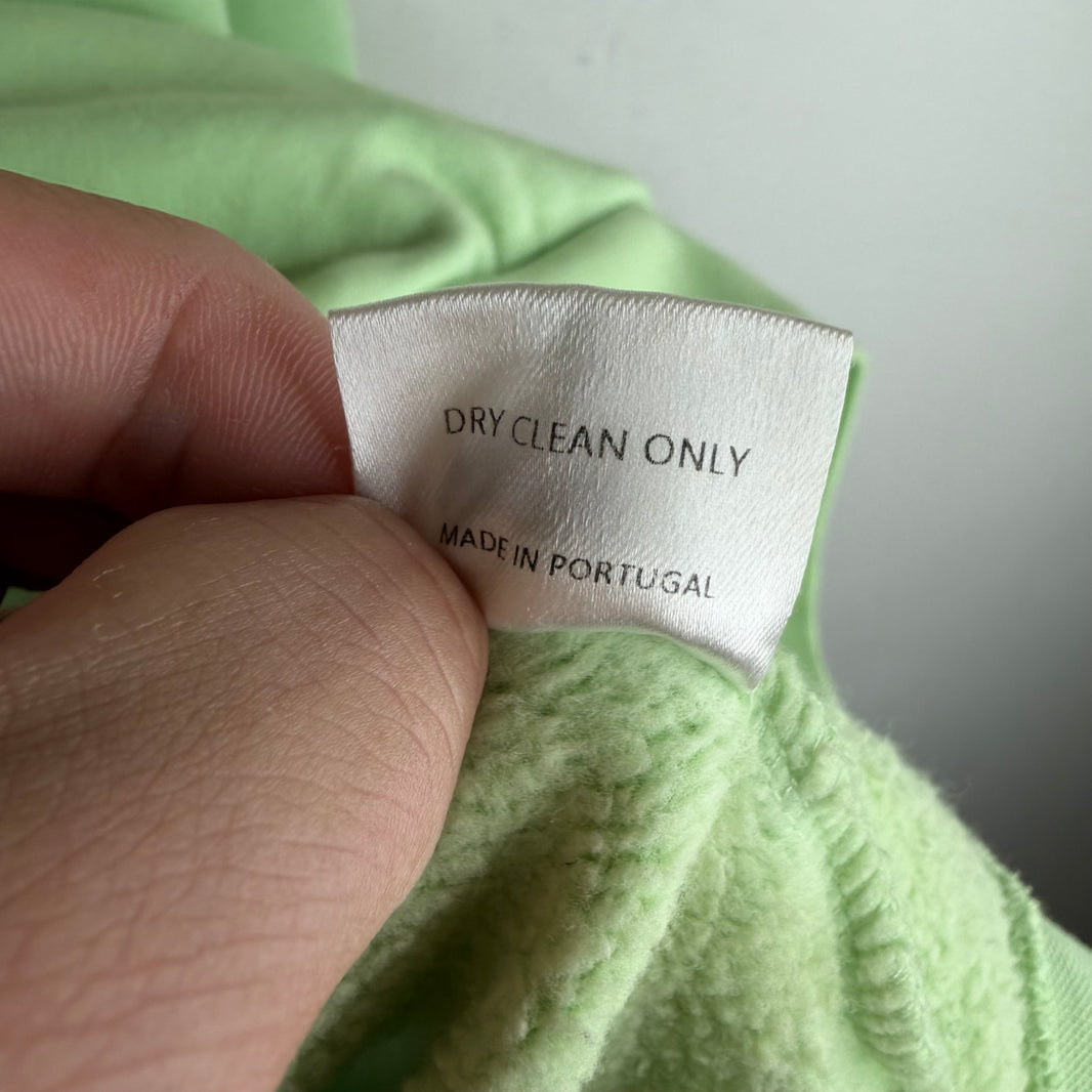 Martine Rose Mint Embroidered Logo Hoodie