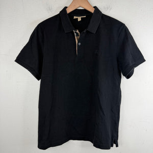 Burberry Tartan Button Lined Polo Shirt