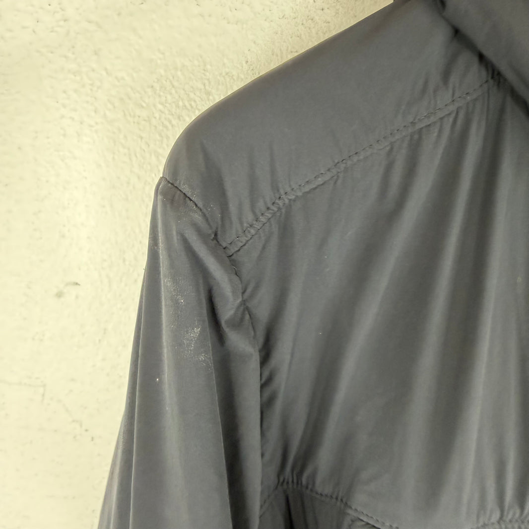 Stone Island Black Hooded Puffer Jacket