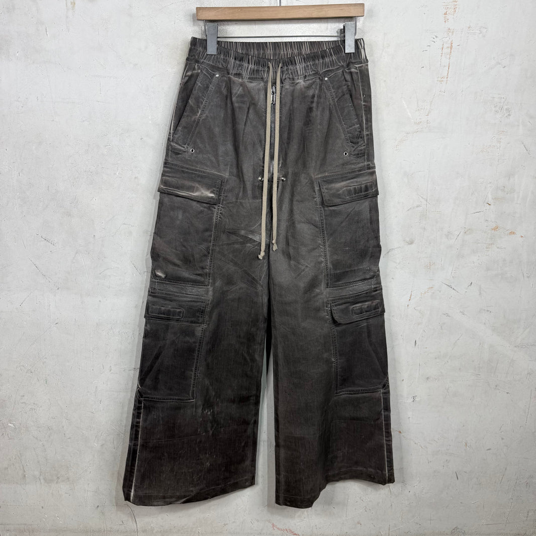 DRKSHDW Silver Waxed Bela Cargos