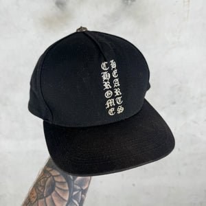 Chrome Hearts Vertical Embroidered Logo Hat