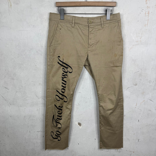 4G Saint Laurent GFY Khaki Chinos