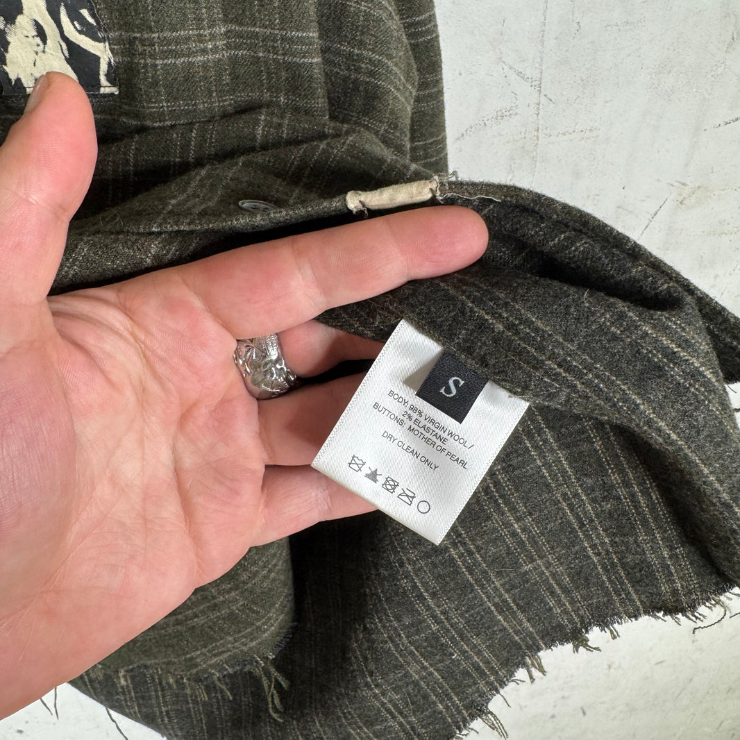 ERD Wool Assemblage Flannel Shirt