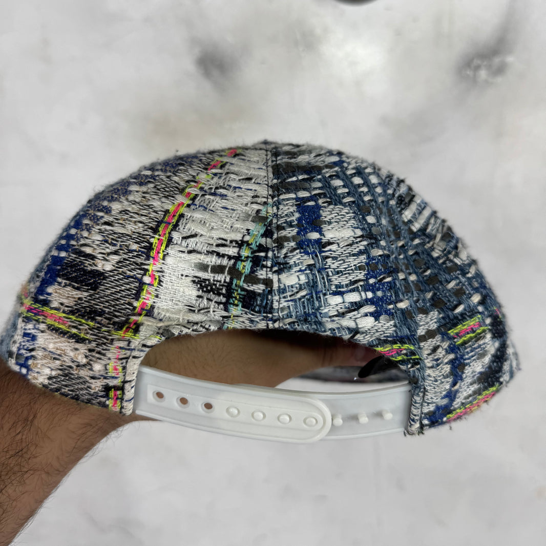 Chanel Tweed Snapback Hat