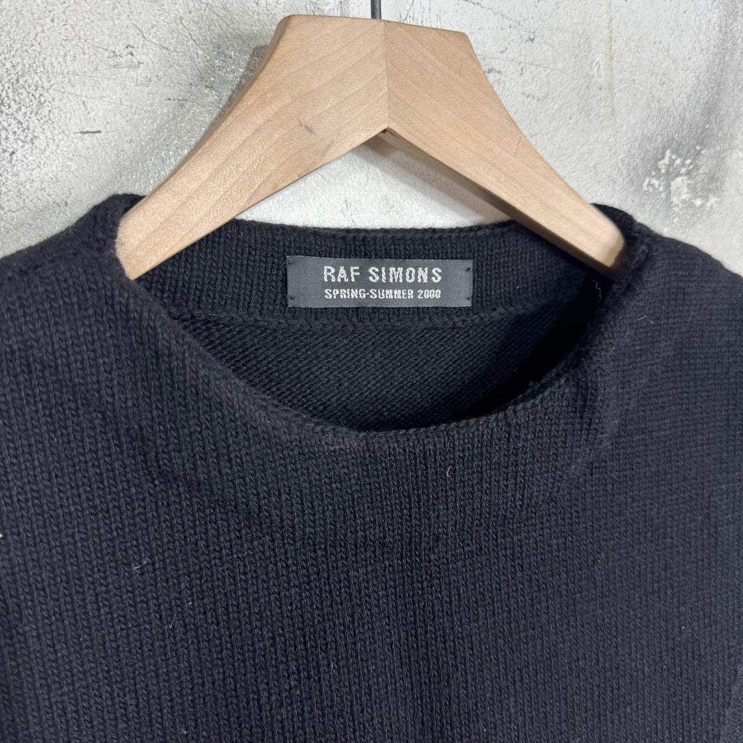 Raf Simons SS2000 Knitted Sweater Vest