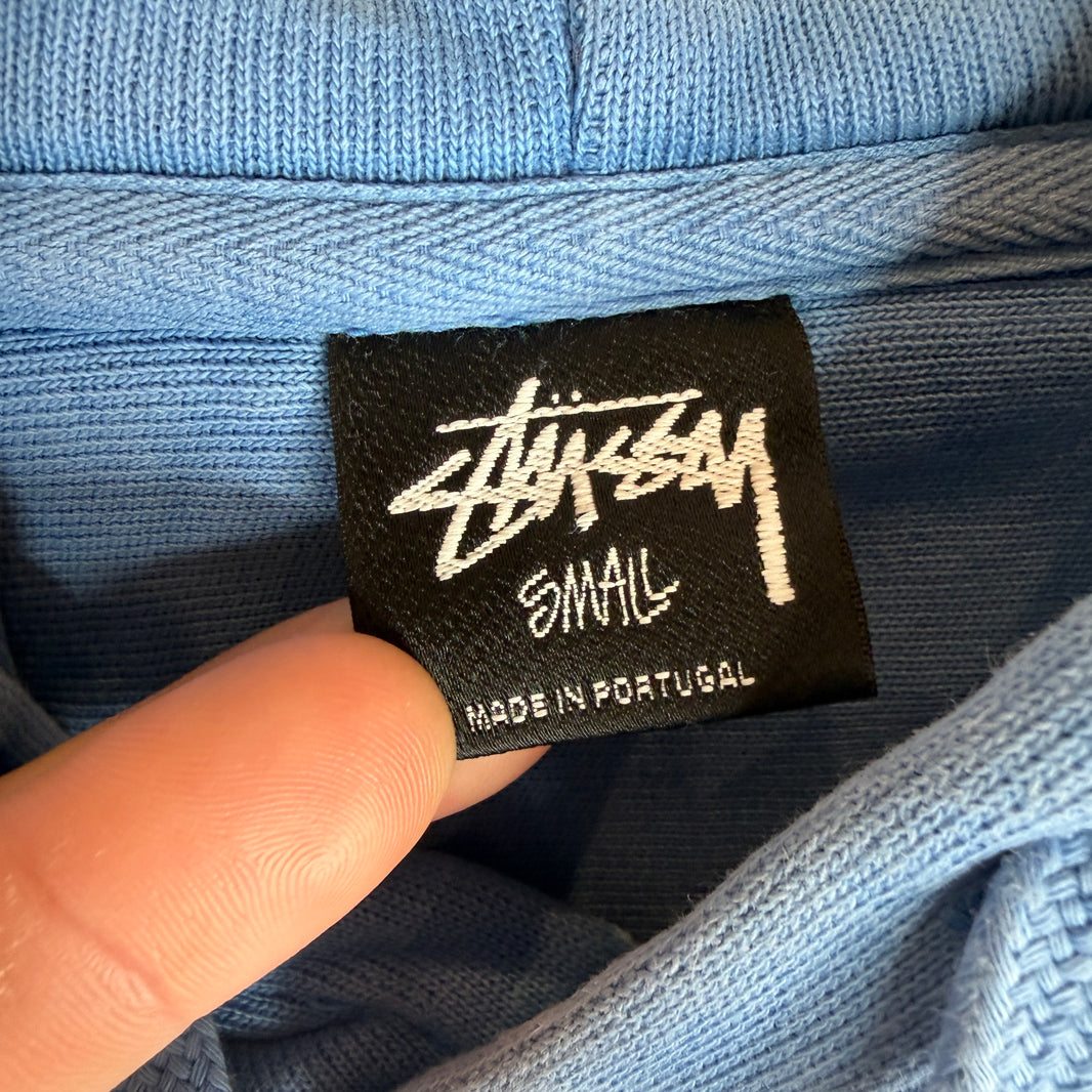 Stussy Built Tough Blue Hoodie