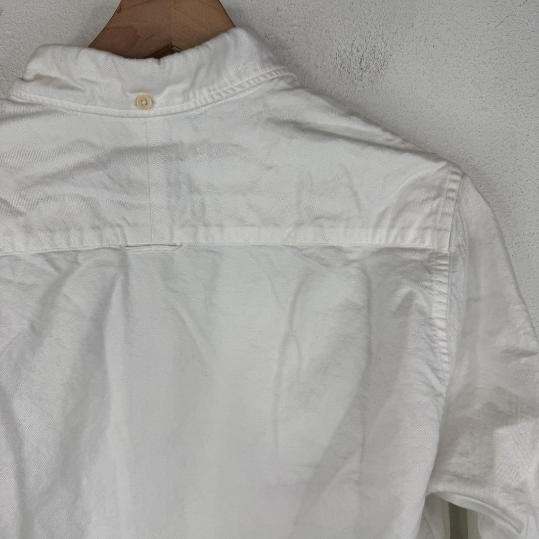 Visvim White Blanket Pocket Button Up Shirt