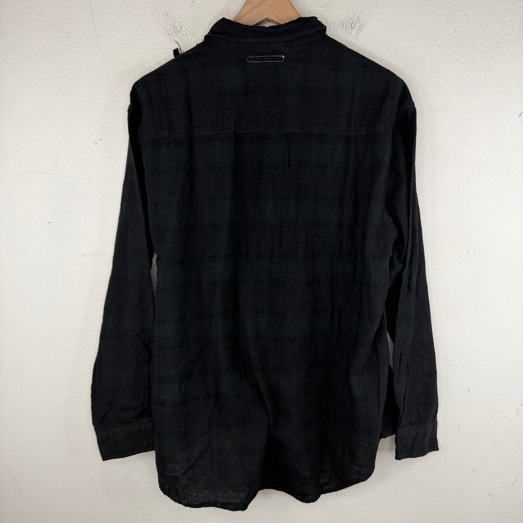 Needles Contrast Stitch Rebuilt Flannel