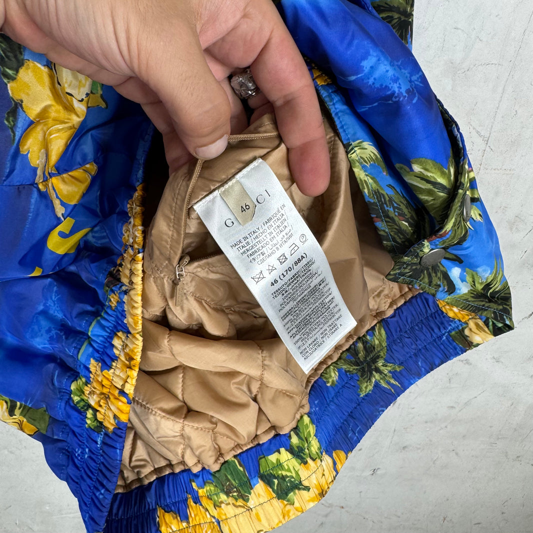 Gucci Souvenir Beach Printed Jacket