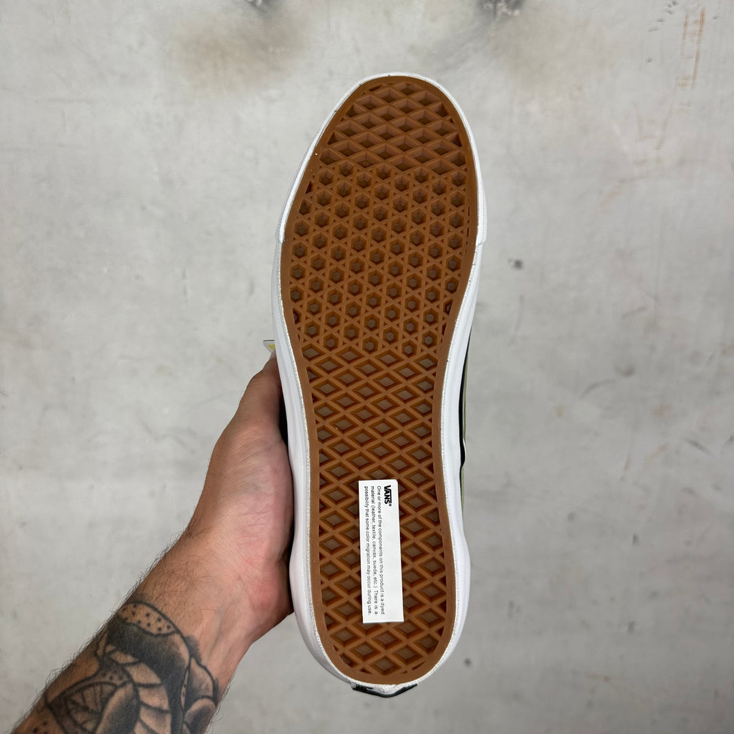 Vans X Engineered Garments Green Sample Classic Slip Ons