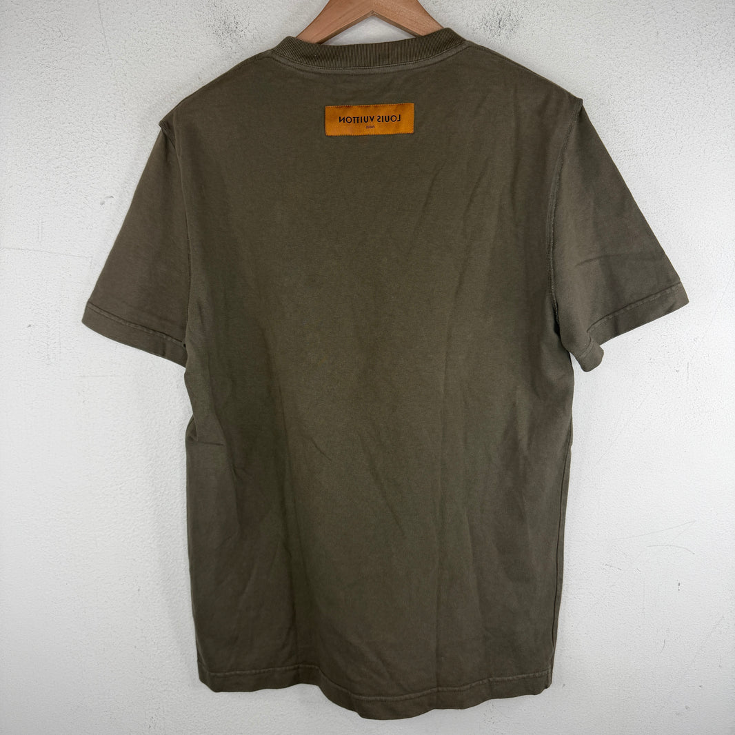 Louis Vuitton Sample Plain Olive T-Shirt