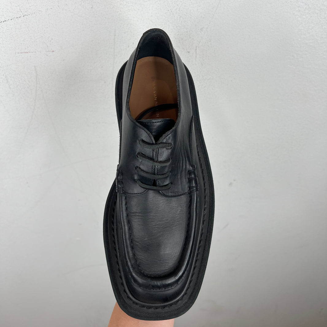 Dries Van Noten Leather Lace Up Derbys