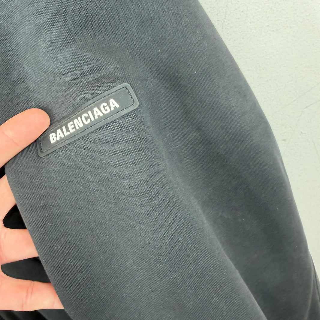 Balenciaga Cotton Hooded Bomber Jacket