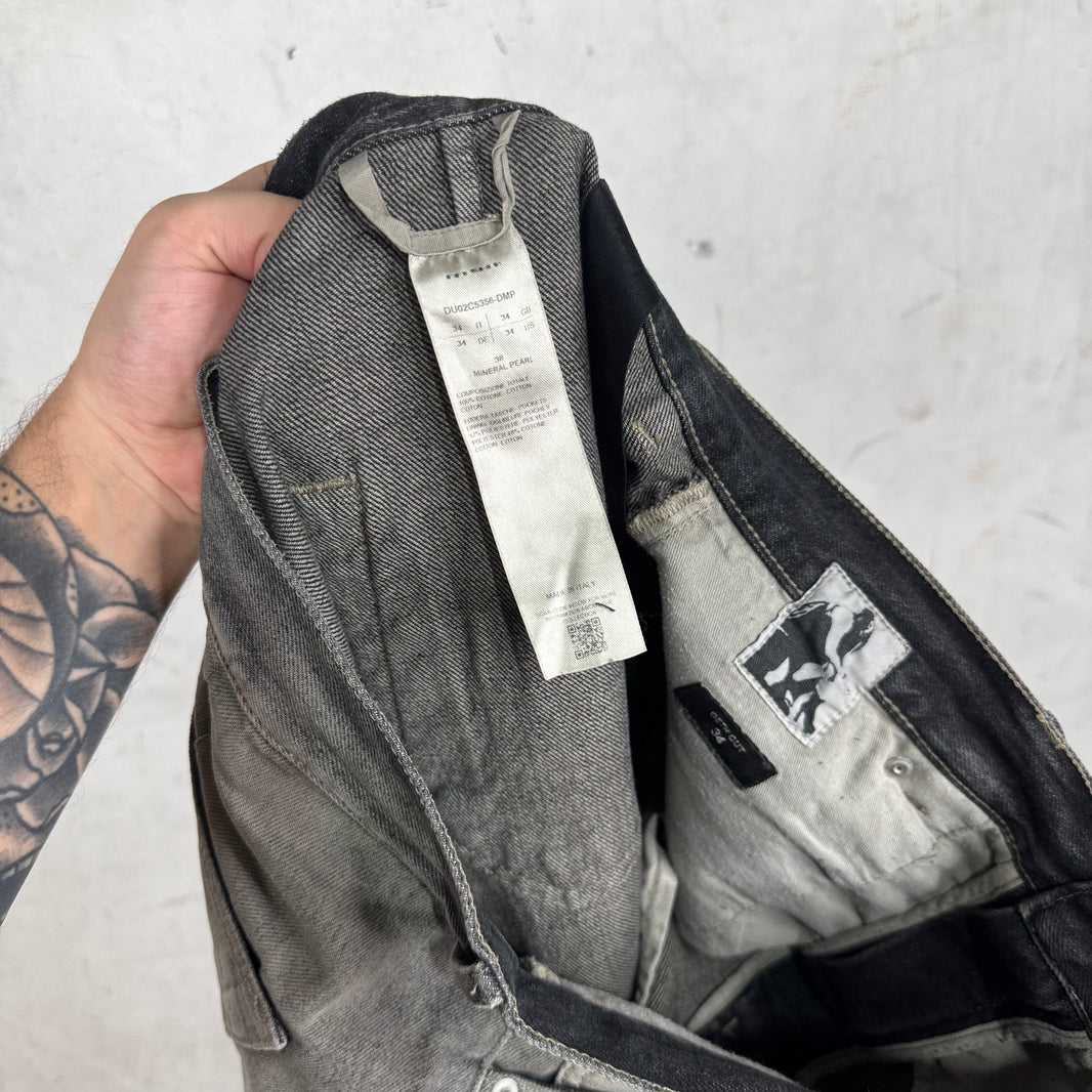 Rick Owens Mineral Pearl Geth Denim