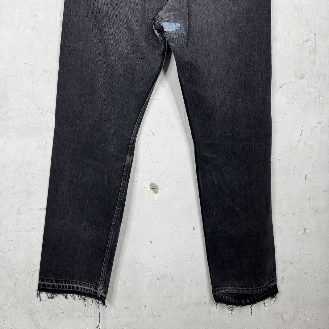 Vintage Levis Repaired Patch 501 Jeans